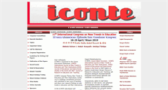 Desktop Screenshot of iconte.org